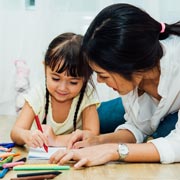 Creating a home environment that encourages learning will benefit children.