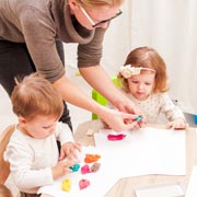 Assessments are made for each child, against a set of goals, on a continuous basis.