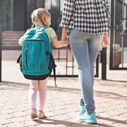When the first day of nursery arrives, don't let on if you're anxious or sad otherwise your child may pick up on it and become upset.