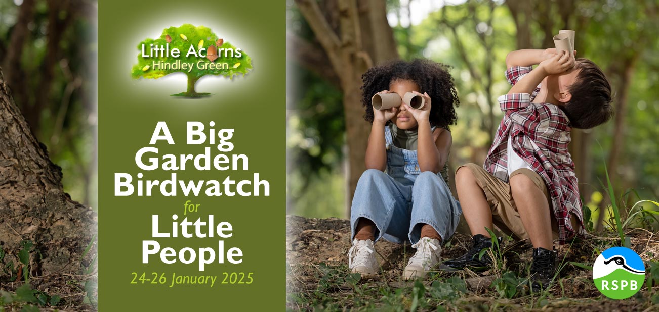 A Big Garden Birdwatch for Little People: 24-26 January 2025